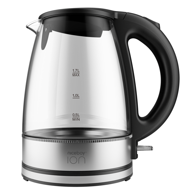 ION Kettle K1 Crystal Glass Black